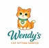 Wendy's Cat-Sitting Service logo